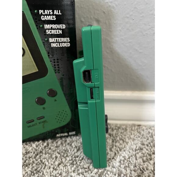Nintendo GameBoy Pocket Green With Box No Manual Great Condition Tested MGB-001 - Picture 10 of 16